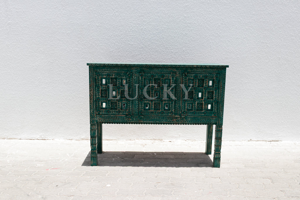 Vibrant Carved Sideboard
