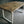 Load image into Gallery viewer, Chevron Mango Wood Dining Table with White Metal Legs
