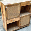 Load image into Gallery viewer, Rattan and mango wood Sideboard
