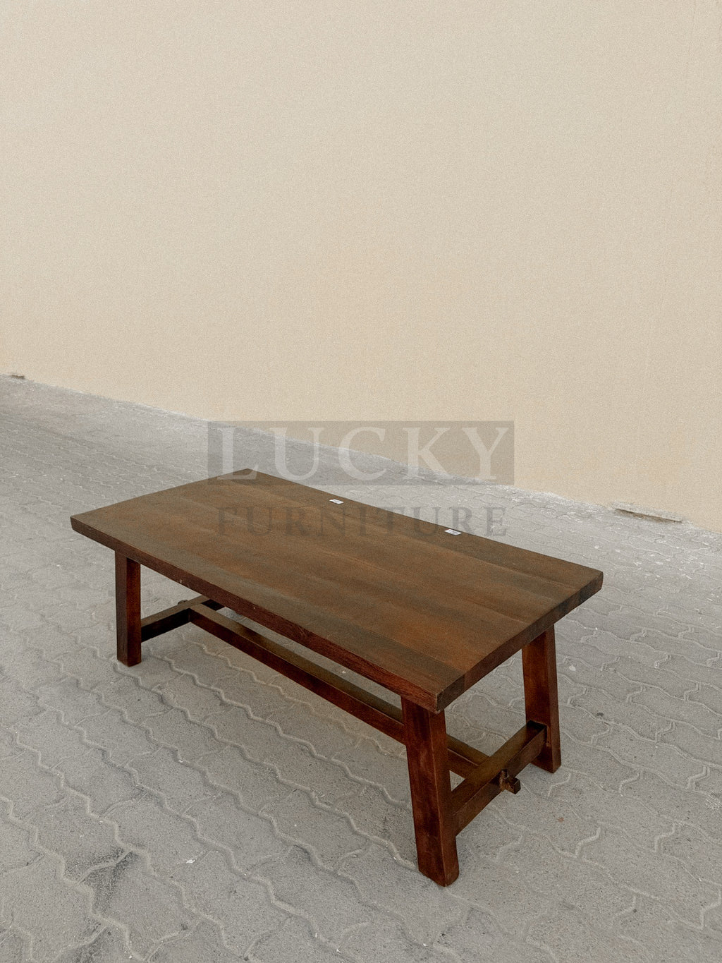 Mango wood coffee table