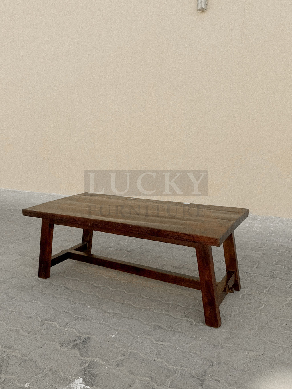 Mango wood coffee table