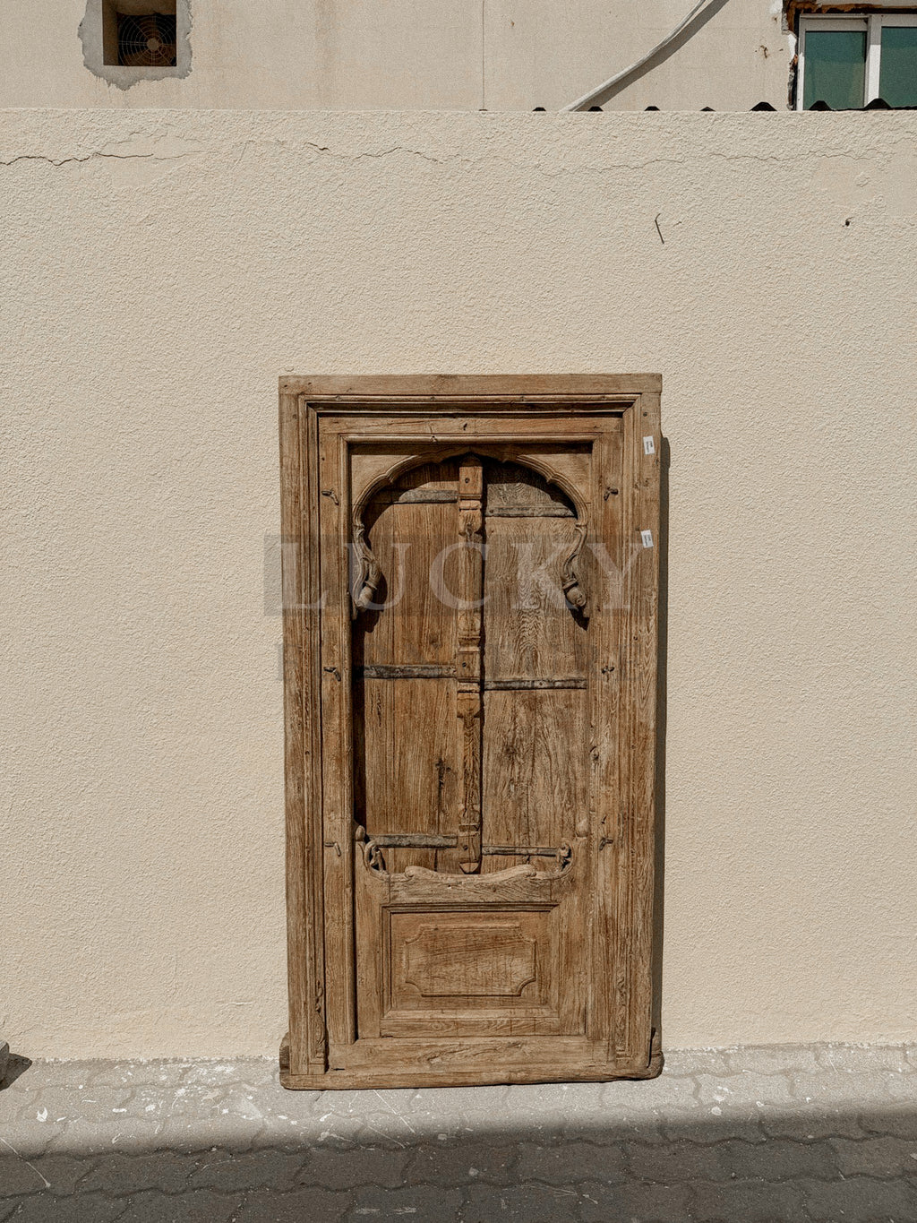 Vintage carved window