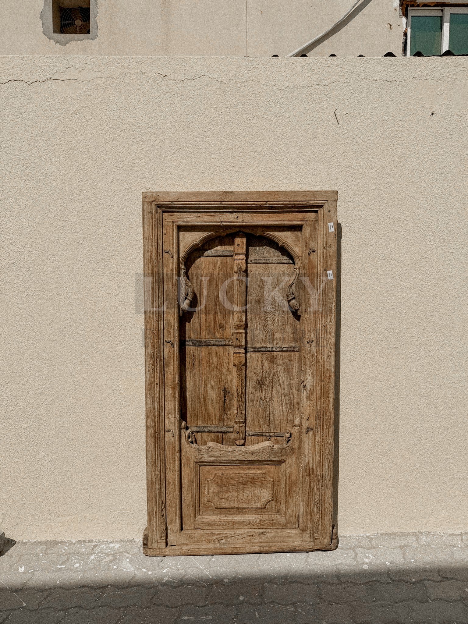Vintage carved window