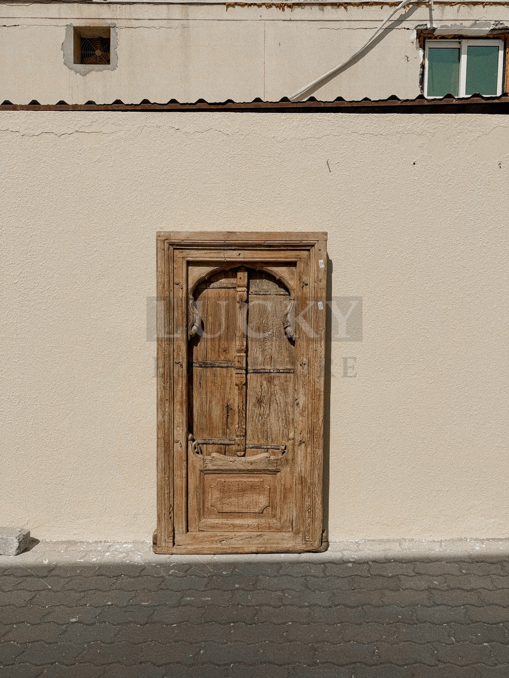 Vintage carved window