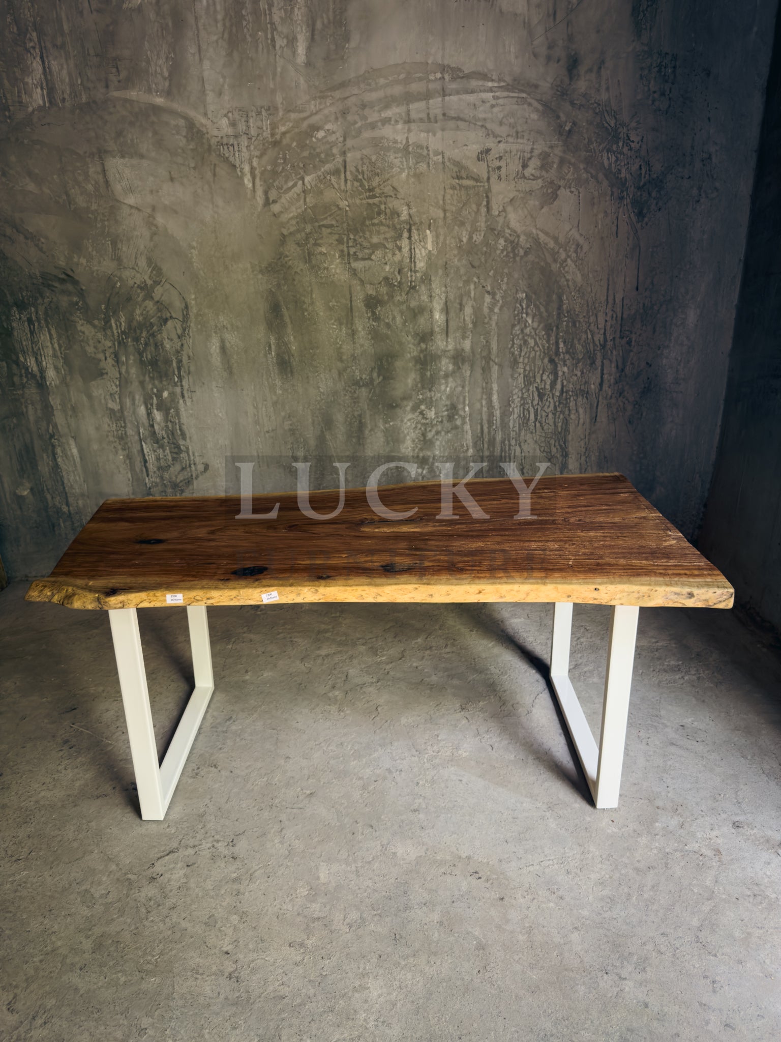 Neem Wood Live Edge Table