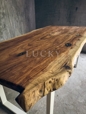 Neem Wood Live Edge Table