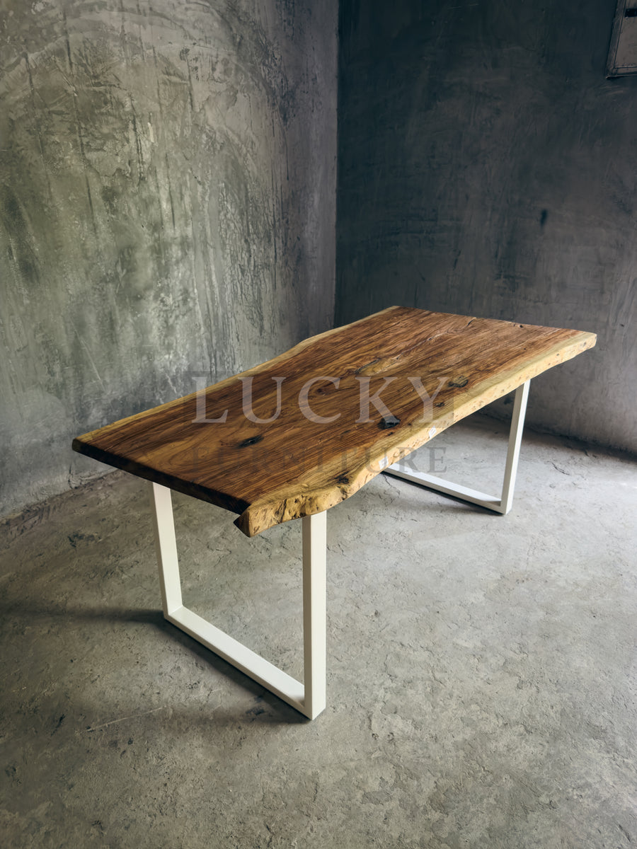 Neem Wood Live Edge Table