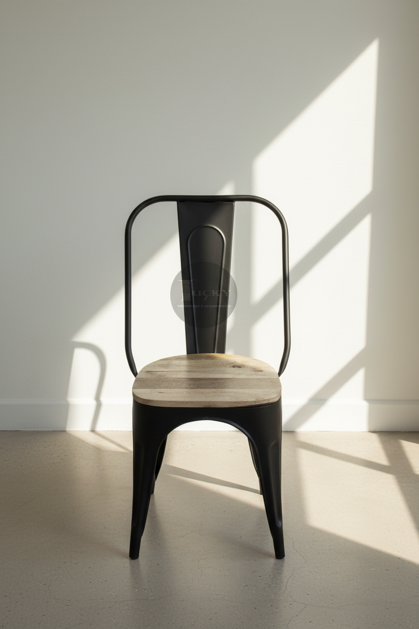 Mango Wood Metal Chair