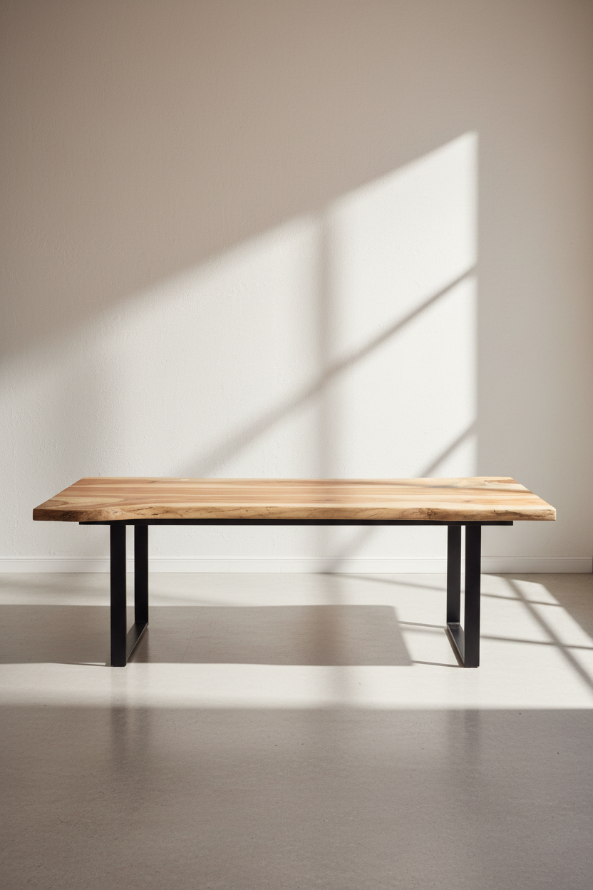 RAW Live edge dining table