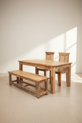 Mango Wooden dining table with square legs