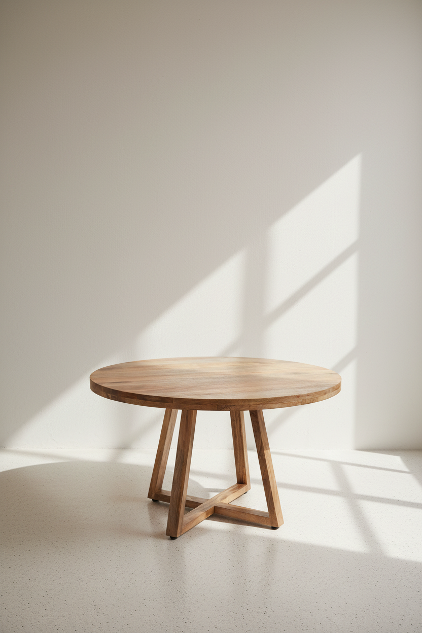 Wooden Legs Mango wood table