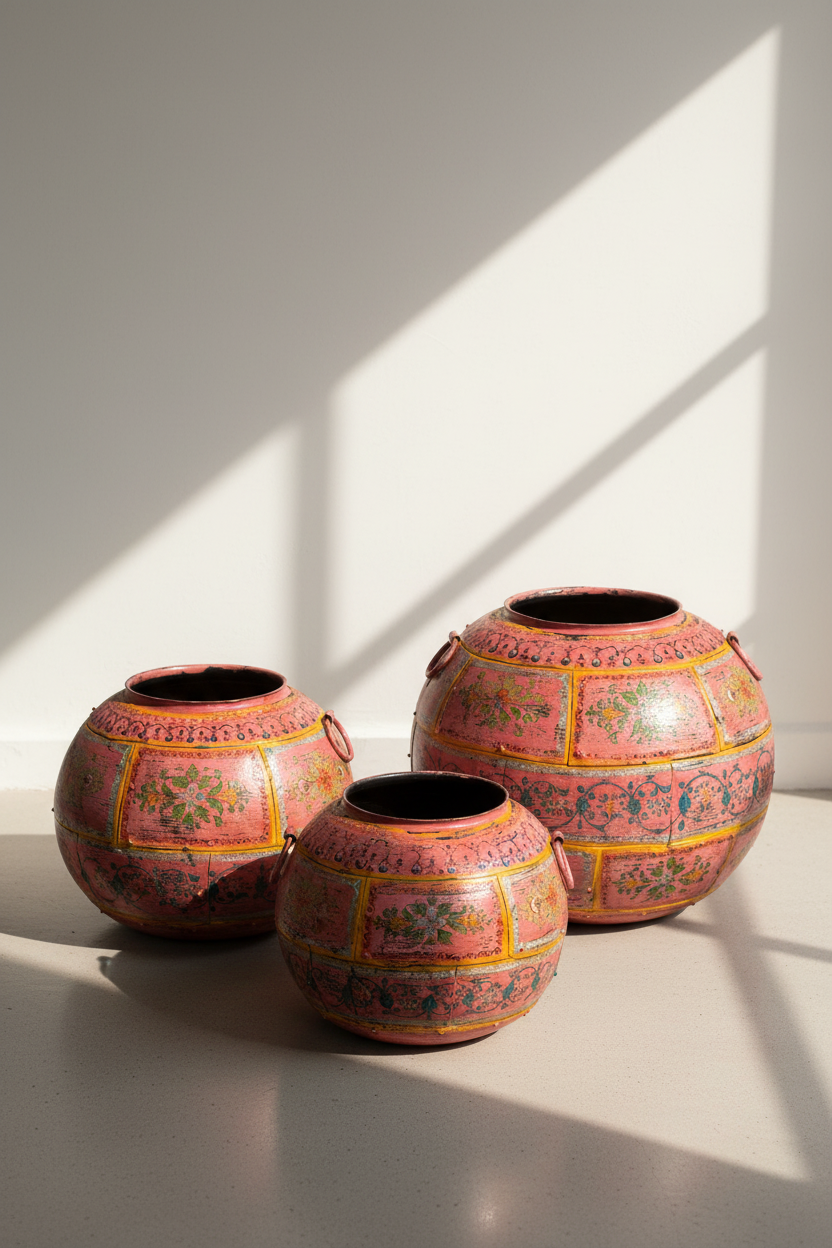 Painted pot