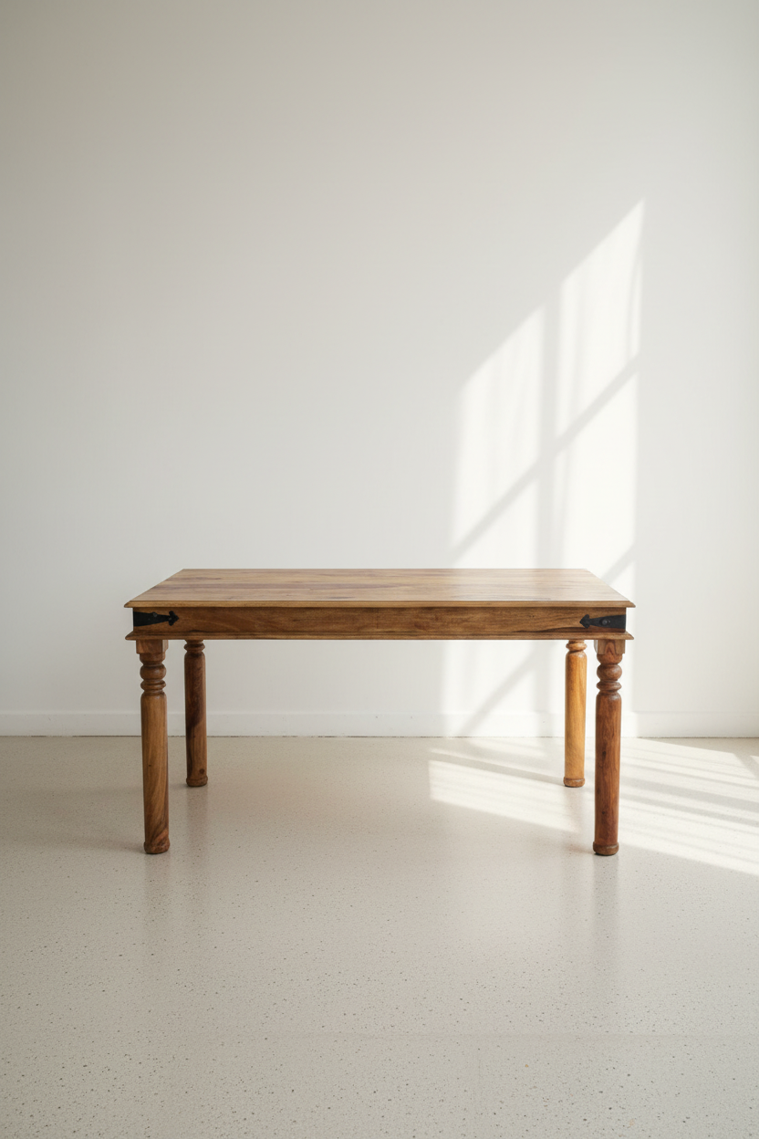 Sheesham Wood Dining Table