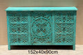 Multi draw carved sideboard