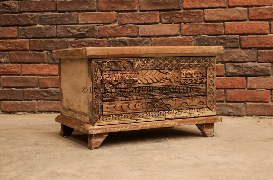 Recycle Block Pieces Trunk | Lucky Furniture & Handicrafts.