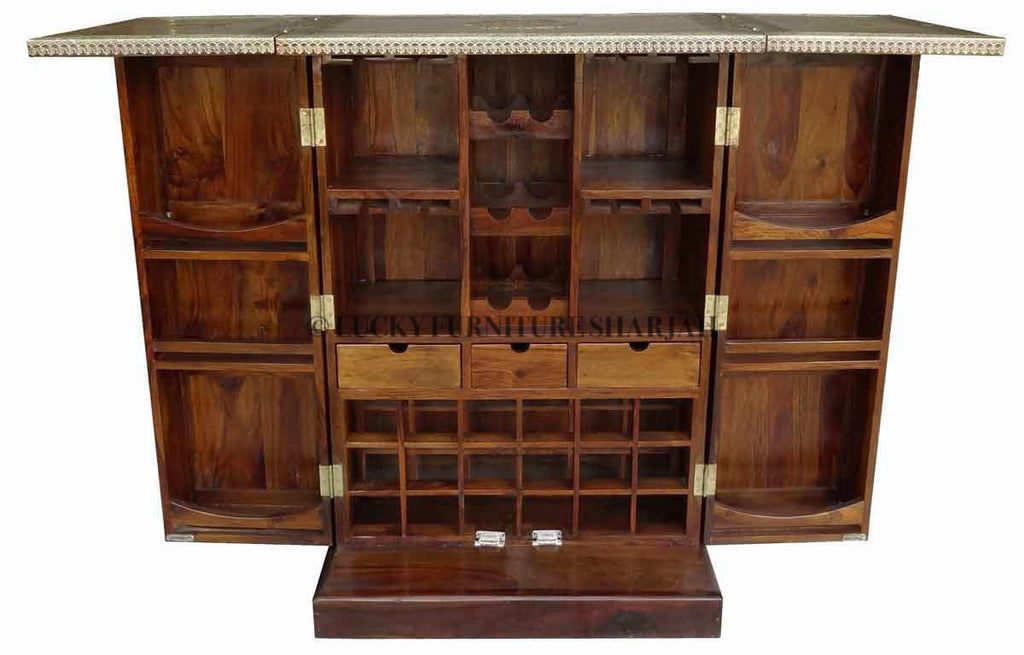 Mosaic Tile Folding Bar | Lucky Furniture & Handicrafts.