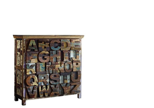 Alphabetical Drawchest | Lucky Furniture & Handicrafts.