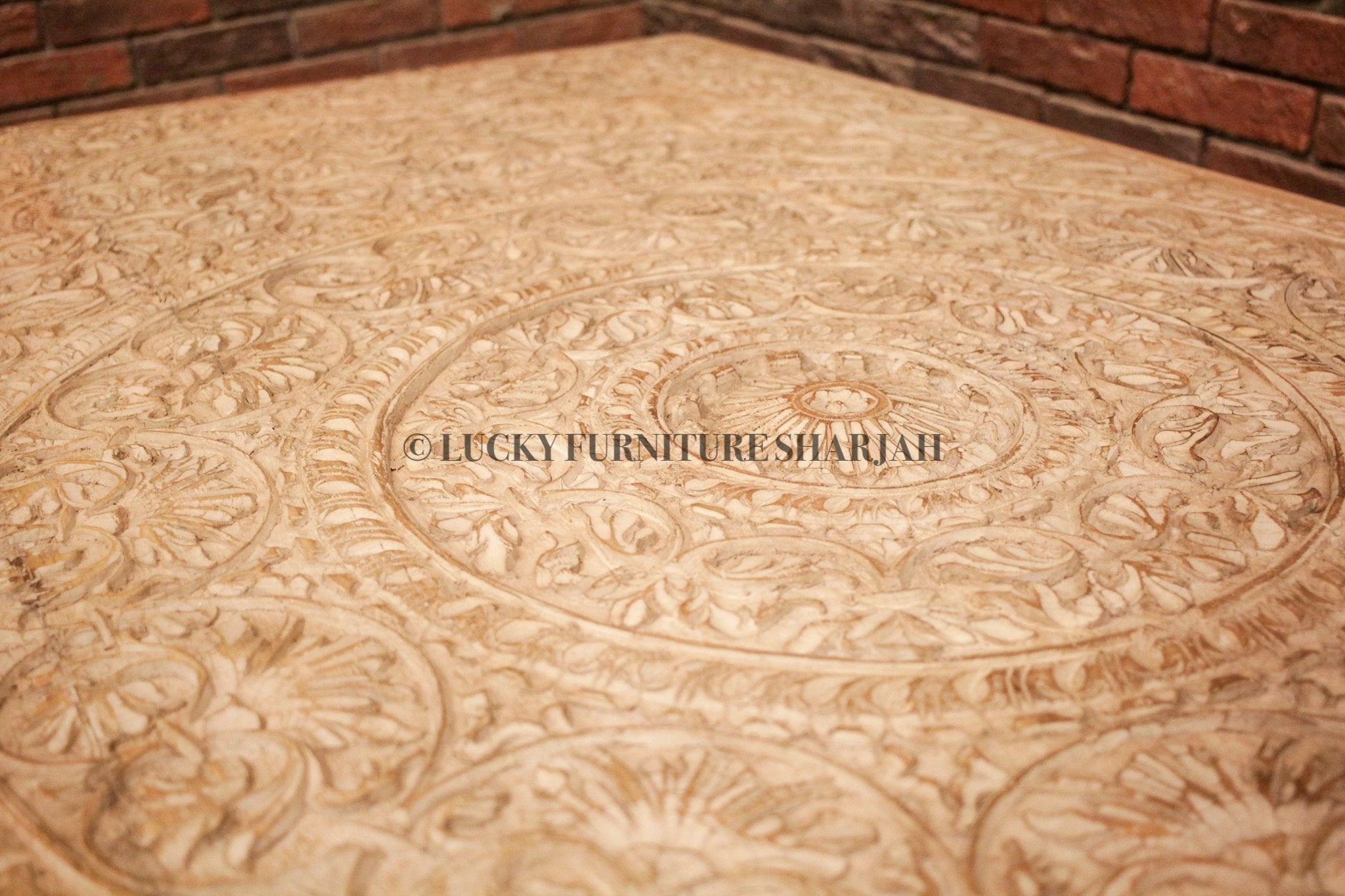 Carved Dining Table | Lucky Furniture & Handicrafts.