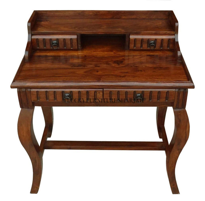 Classic Design 4 Draw Desk | Lucky Furniture & Handicrafts.