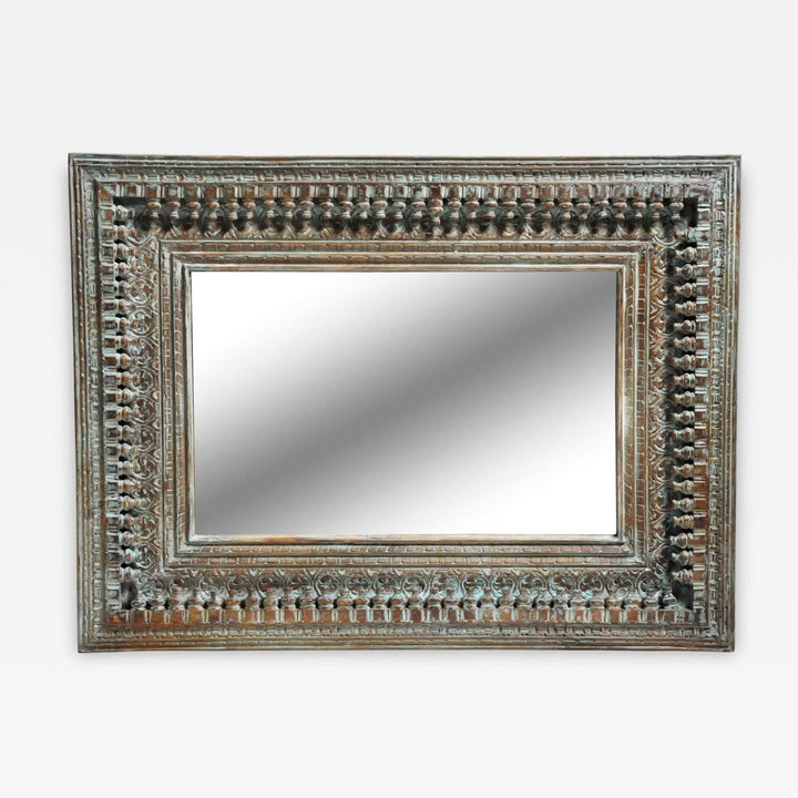 Carved Lattoo Mirror Frame | Lucky Furniture & Handicrafts.