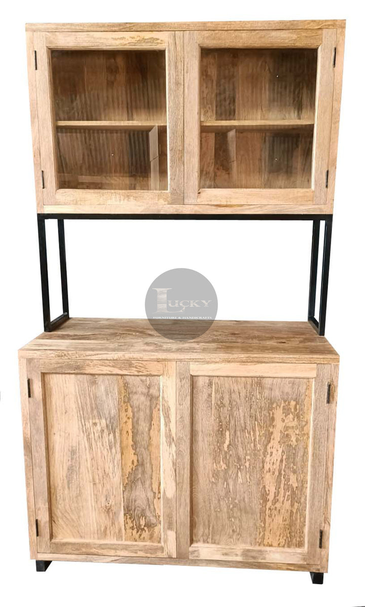 Custom Mango wood Cabinet.
