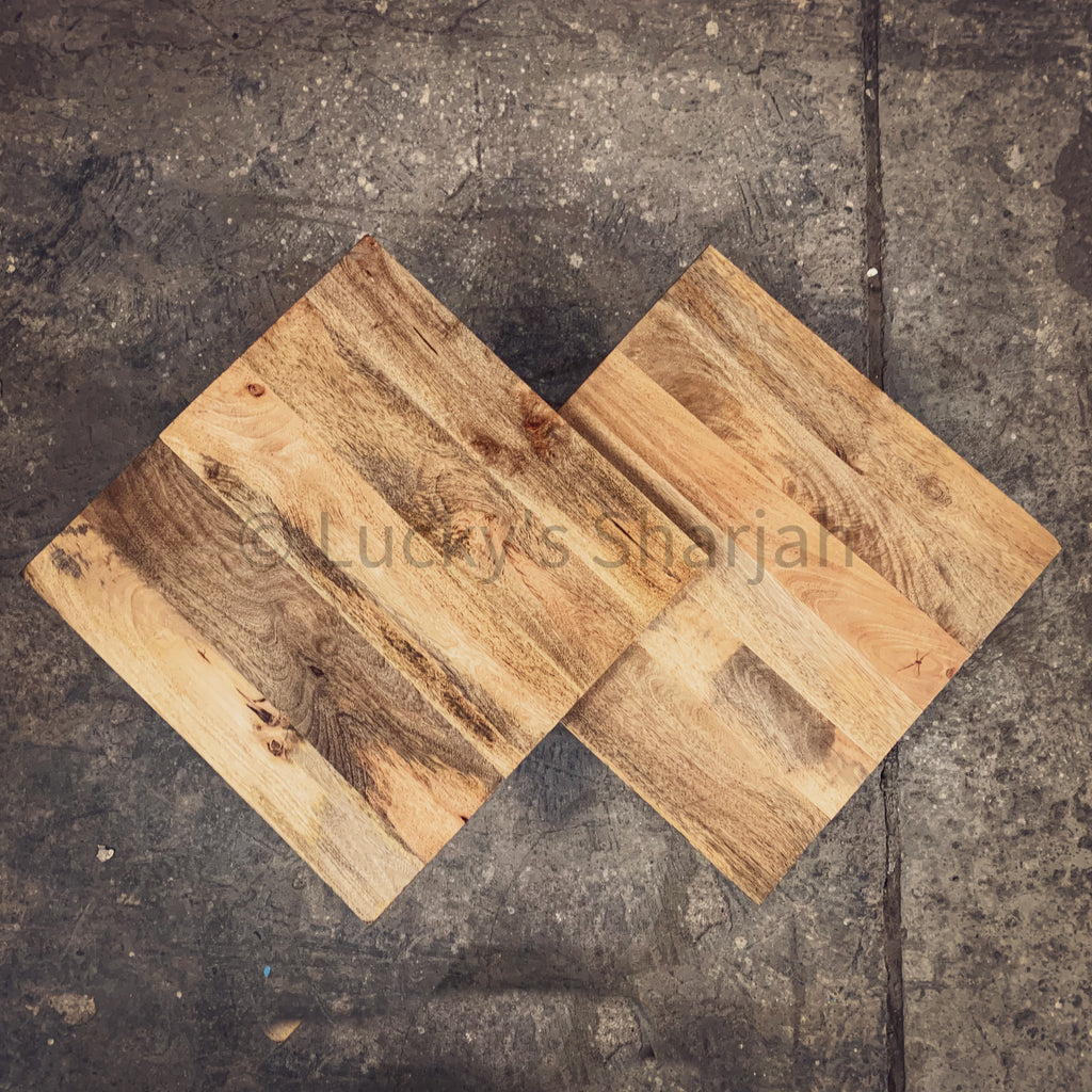 Adjustable Mango wood table Nesting | Lucky Furniture & Handicrafts.