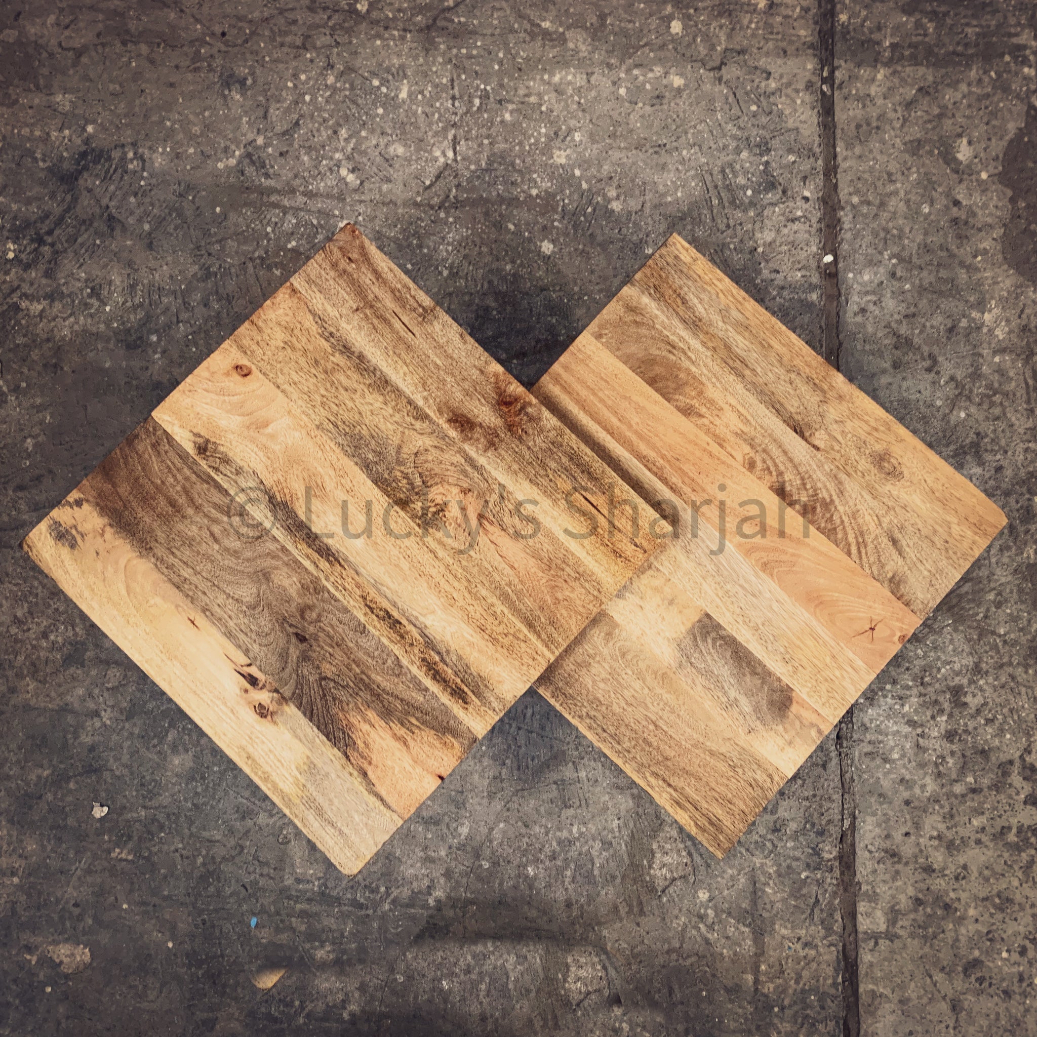 Adjustable Mango wood table Nesting | Lucky Furniture & Handicrafts.