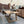 Load image into Gallery viewer, Mango Wood Live Edge Dining Table Wooden Slant Legs.

