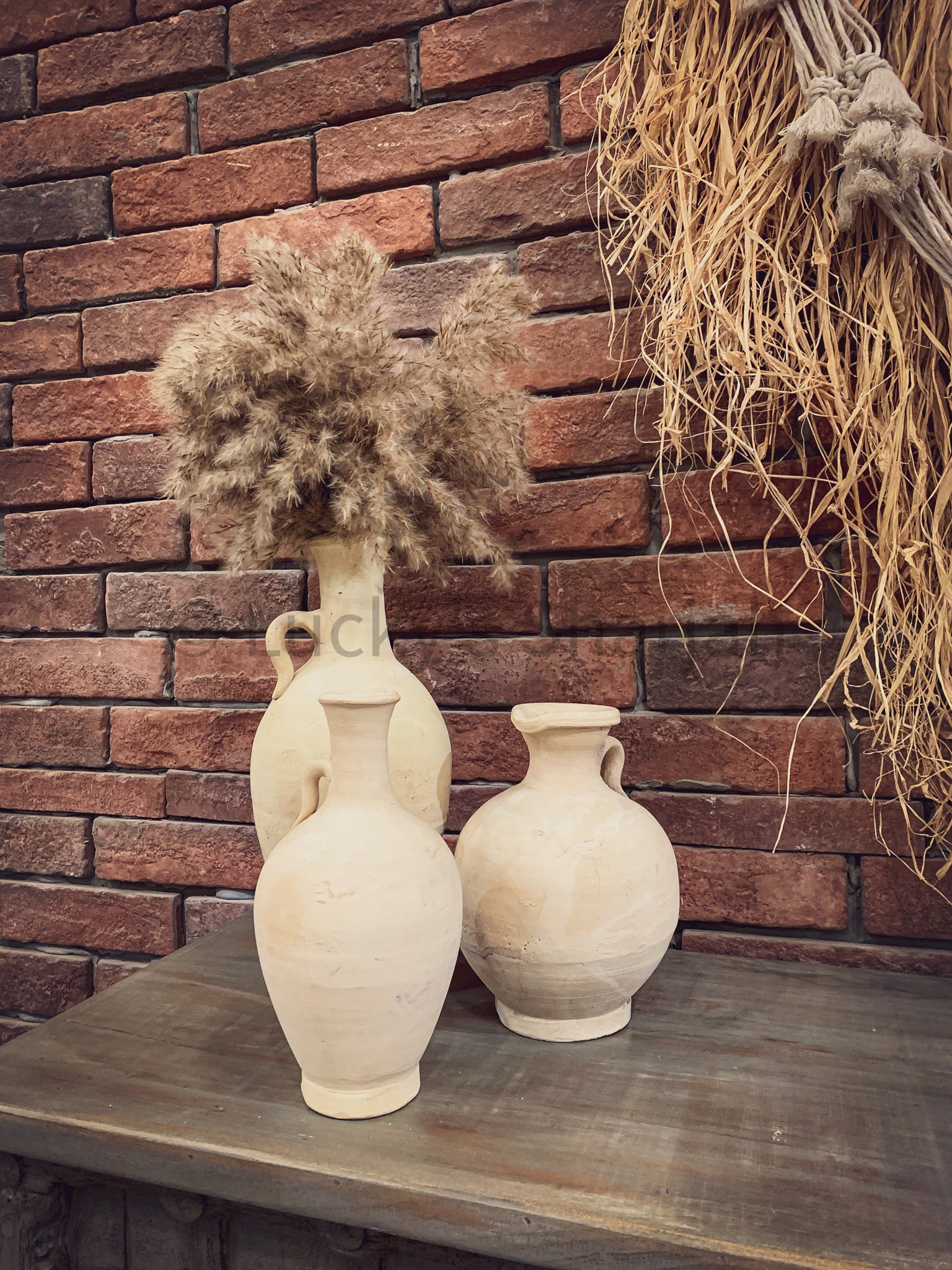 Earthen Pots Table Top | Lucky Furniture & Handicrafts.