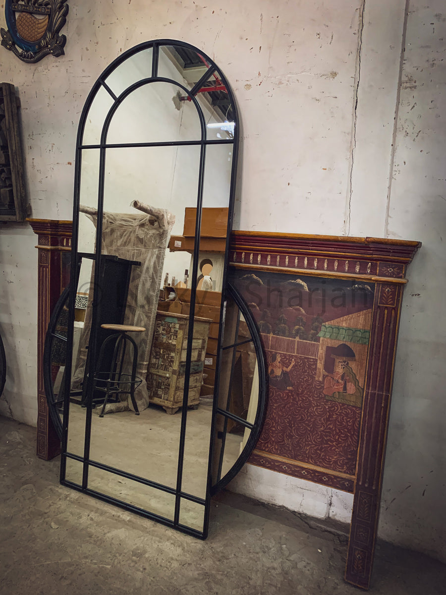 Arch Sectional Iron Mirror Frame | Lucky Furniture & Handicrafts.