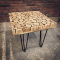 Xylo Log Pieces Sidetable | Lucky Furniture & Handicrafts.