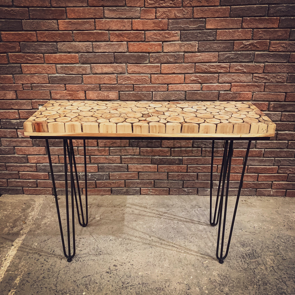 Xylo Log Pieces Console | Lucky Furniture & Handicrafts.