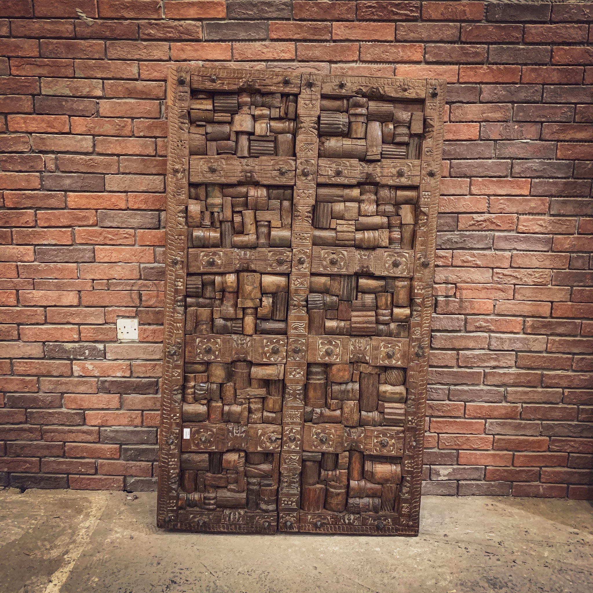 Recycle Pieces Old doo | Lucky Furniture & Handicrafts.