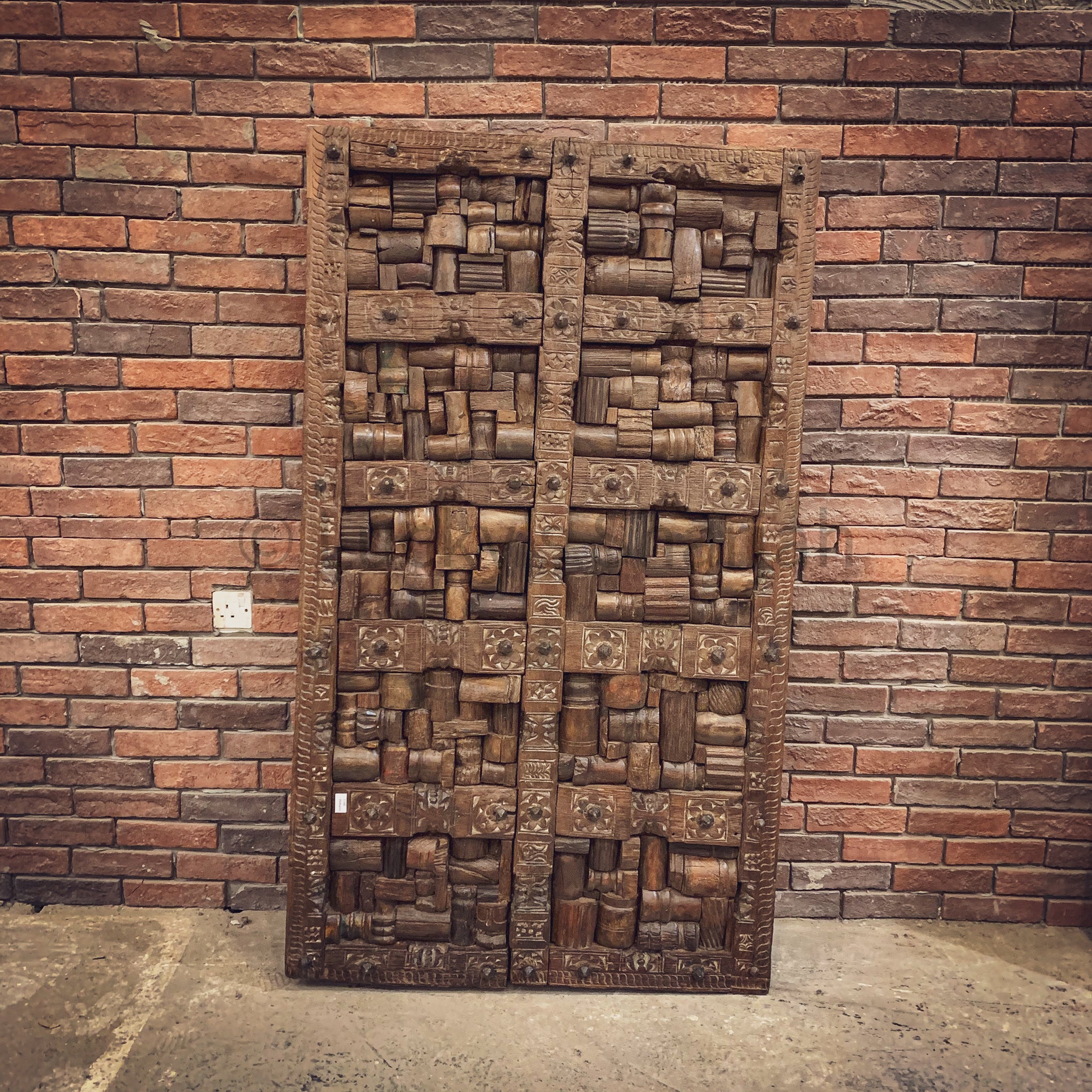 Recycle Pieces Old doo | Lucky Furniture & Handicrafts.