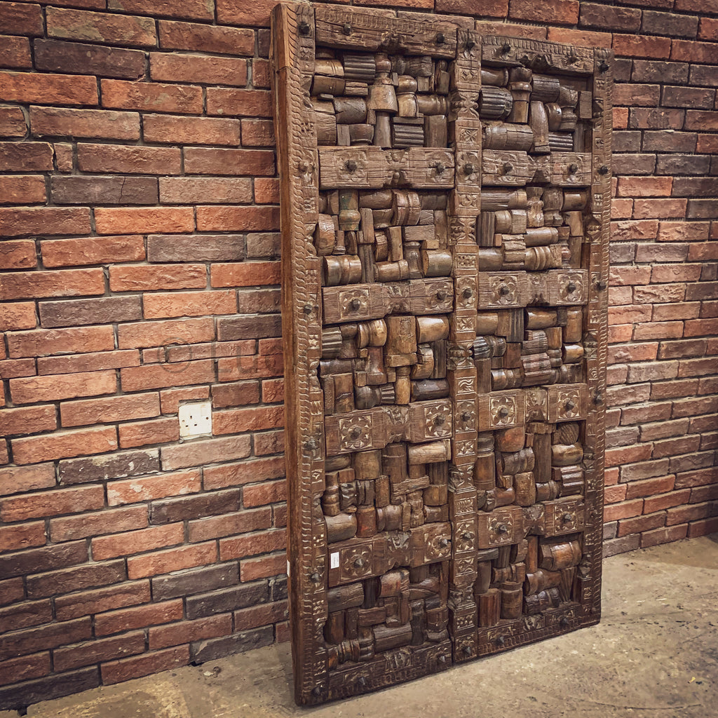 Recycle Pieces Old doo | Lucky Furniture & Handicrafts.