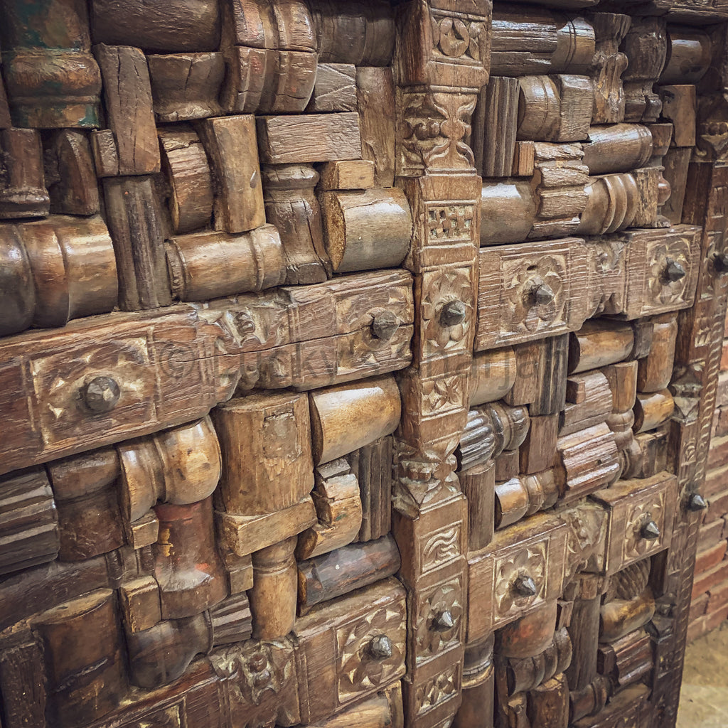 Recycle Pieces Old doo | Lucky Furniture & Handicrafts.