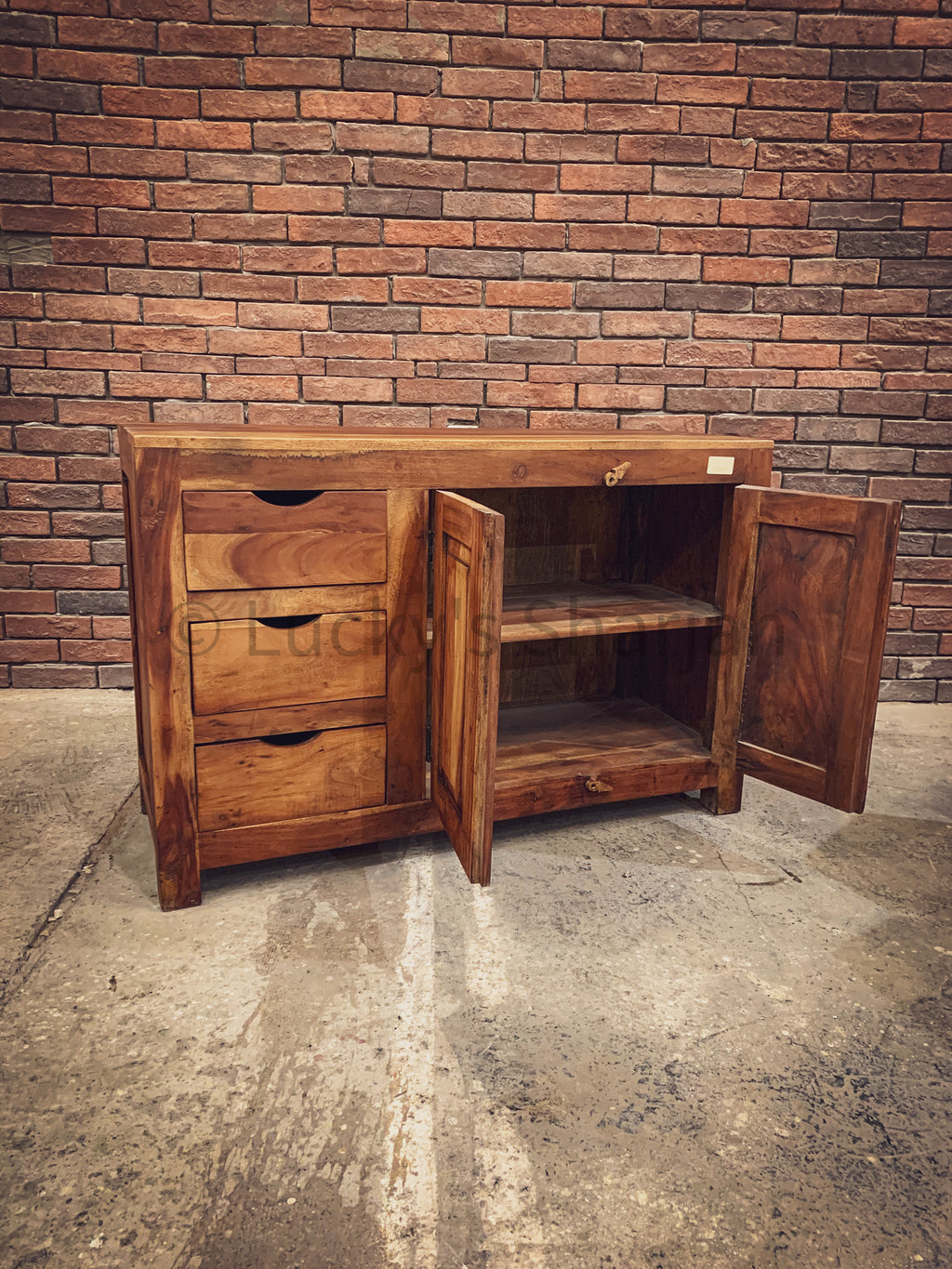 Minimalist Wooden Sideboard | Lucky Furniture & Handicrafts.