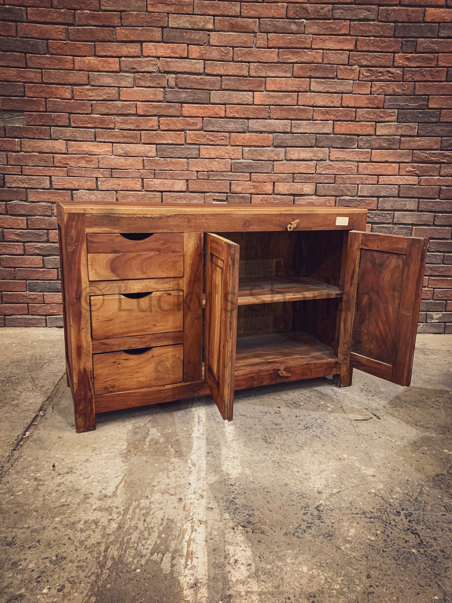 Minimalist Wooden Sideboard | Lucky Furniture & Handicrafts.