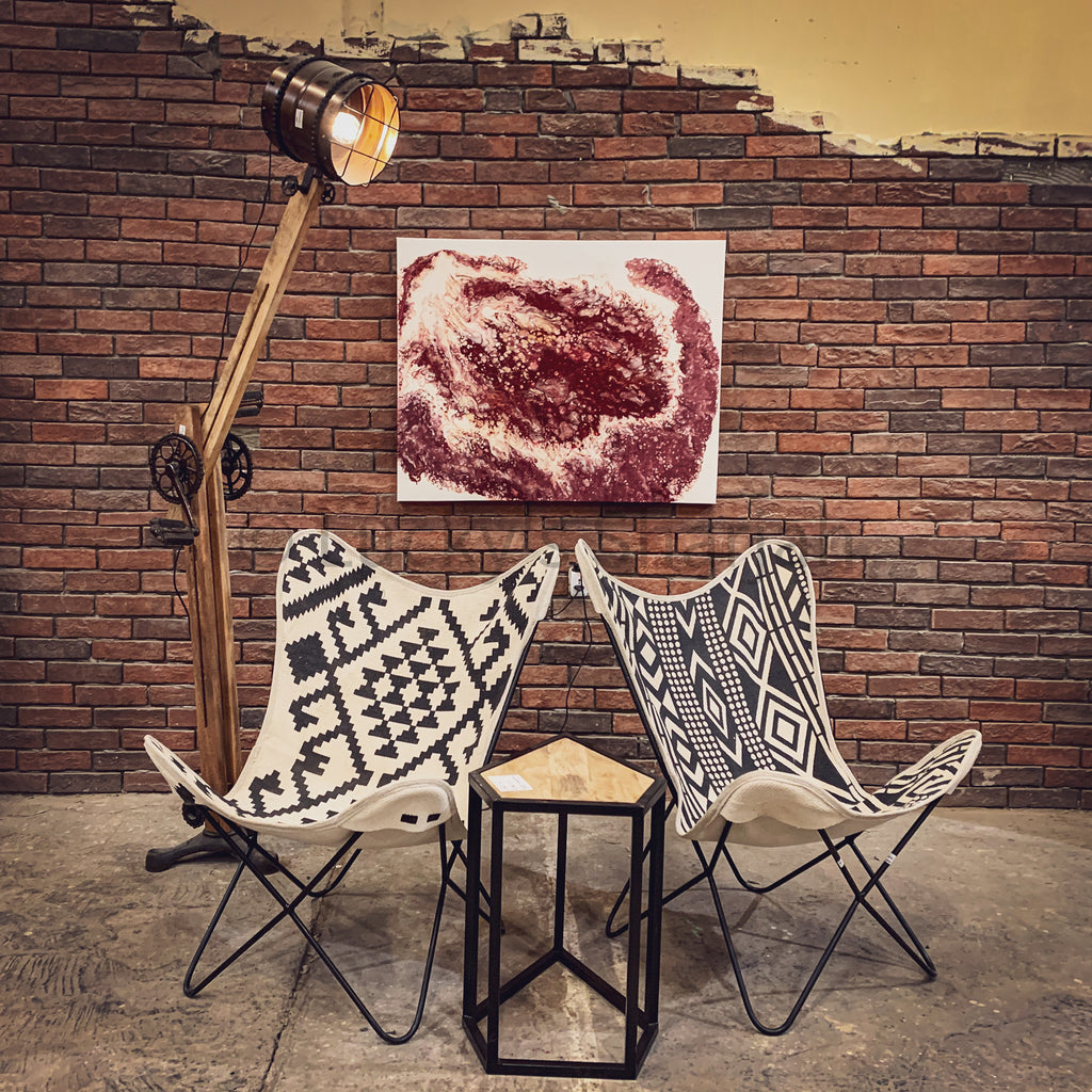 Fabric Butterfly Chair | Lucky Furniture & Handicrafts.