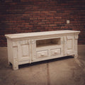 Victorian Vintage White tv stand | Lucky Furniture & Handicrafts.