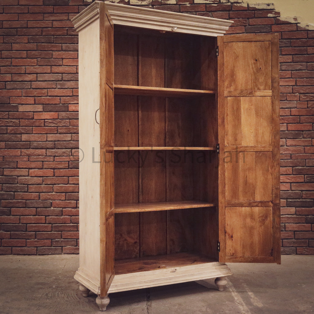 Carved and Brass inlay cabinet | Lucky Furniture & Handicrafts.