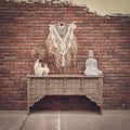Vintage Greywash Door Console | Lucky Furniture & Handicrafts.