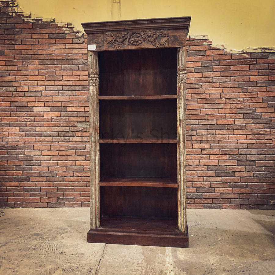 Vintage Door frame bookshelf | Lucky Furniture & Handicrafts.