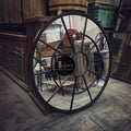 Sectional SIDERO Round Mirror Frame.
