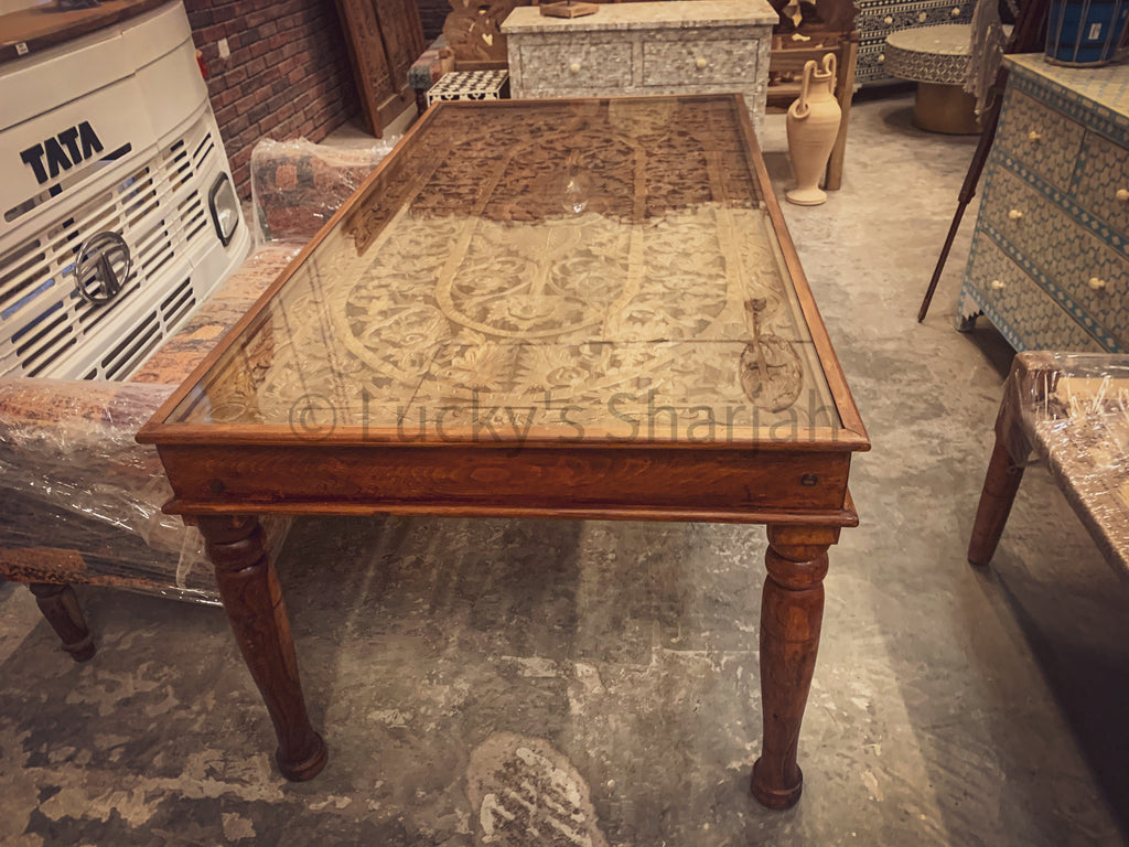 Carved Dining Table | Lucky Furniture & Handicrafts.
