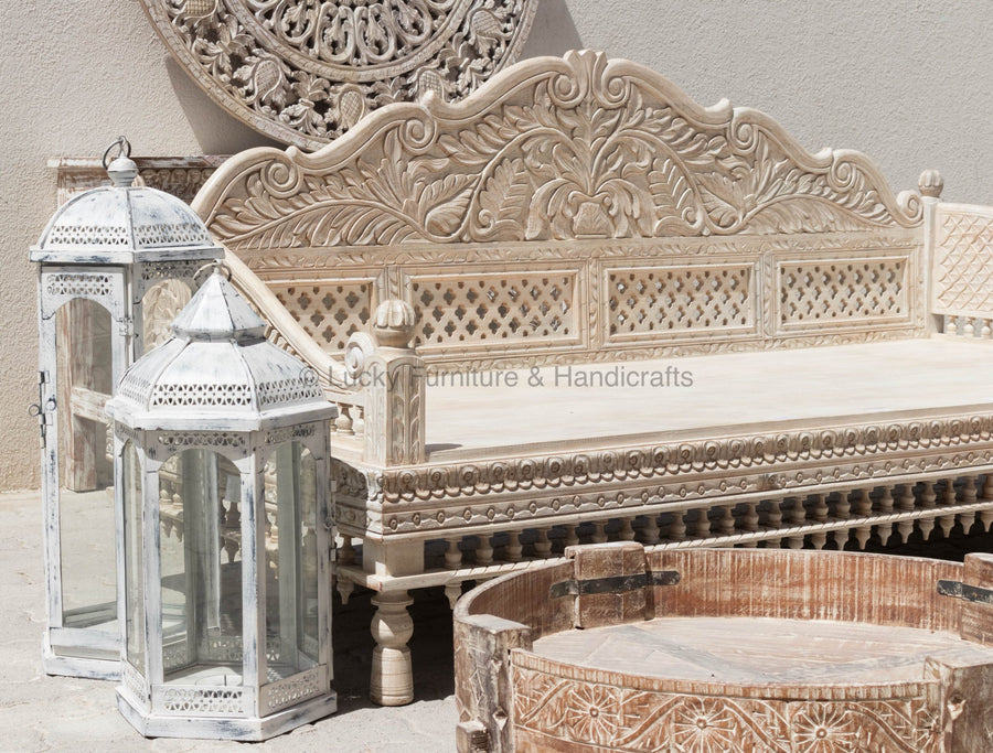 Carved Daybed | Lucky Furniture & Handicrafts.