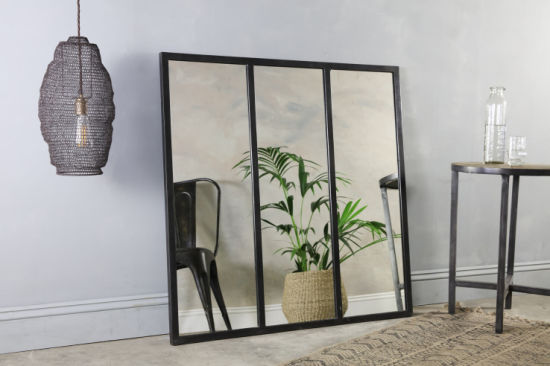 SIDERO Paneled Mirror Frame | Lucky Furniture & Handicrafts.