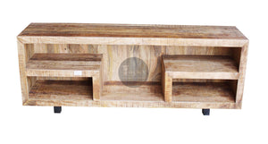 Mango Wooden Sections Tv Stand.