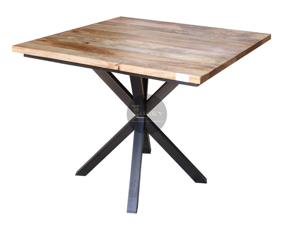 Mango Wood Square Table.