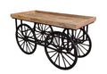 Mango wood Trolley.